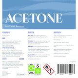 Ever Pure Acetone Label Close Up