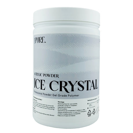 Ever Pure Professional Grade Acrylic Powder - Ice Crystal 2000g (70.55oz)