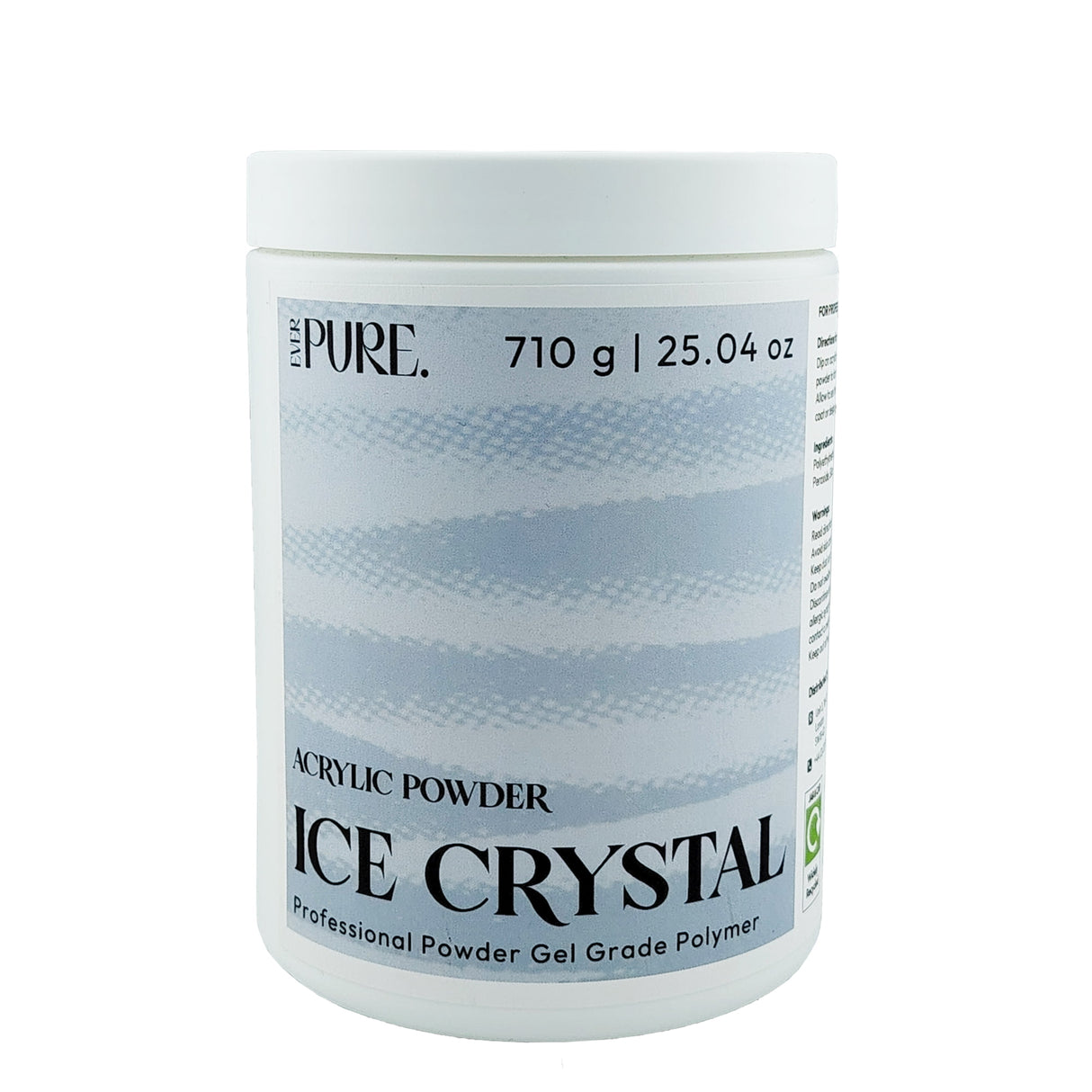 Ever Pure Professional Grade Acrylic Powder - Ice Crystal 710g (25.04oz)