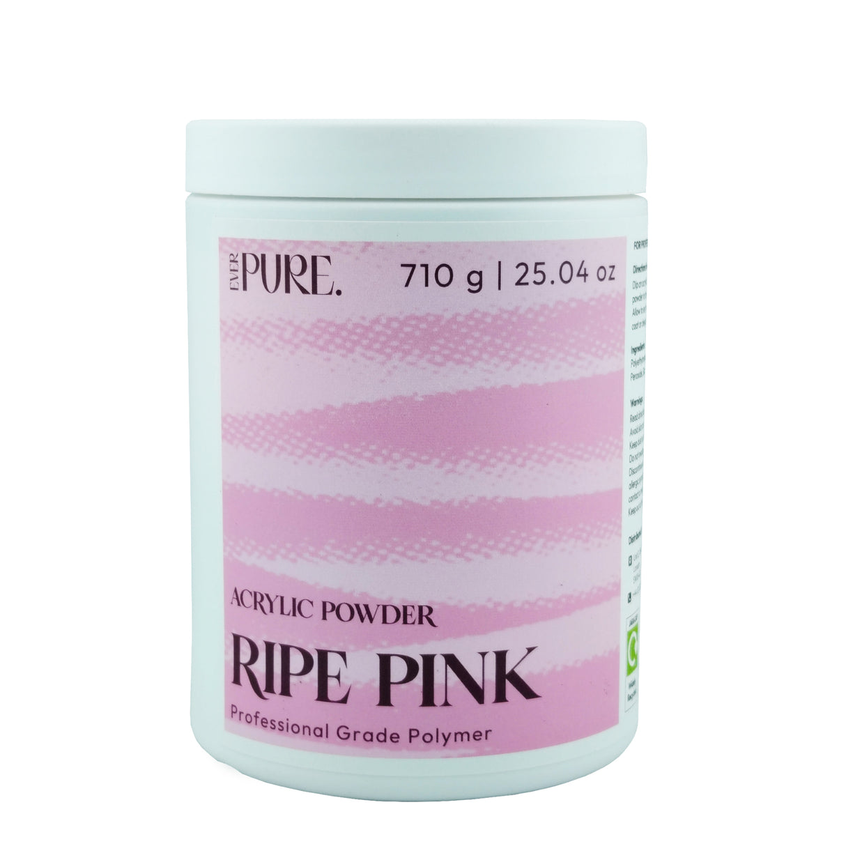 Ever Pure Professional Grade Acrylic Powder - Ripe Pink 710g (25.04oz)