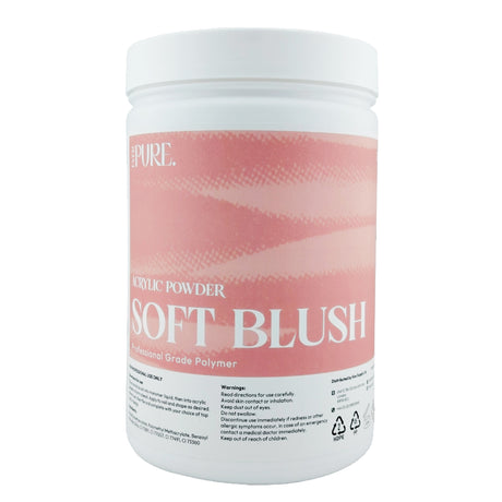 Ever Pure Professional Grade Acrylic Powder - Soft Blush 2000g (70.55oz)