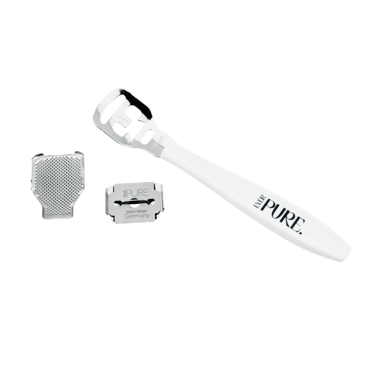 Ever Pure Professional Grade Callus Corn Cutter Handle And Parts View
