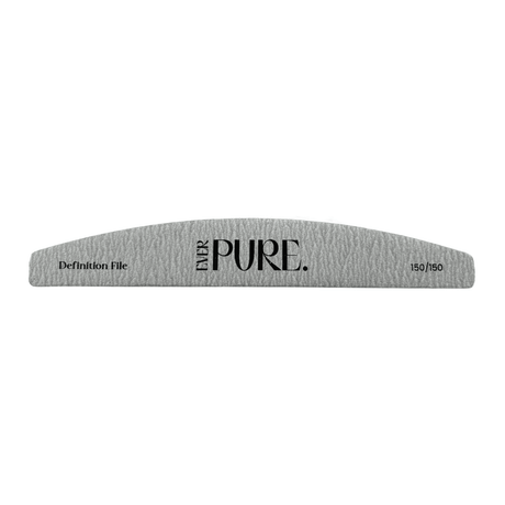 Ever Pure Professional Grade Definition File Half Moon 150/150 Single