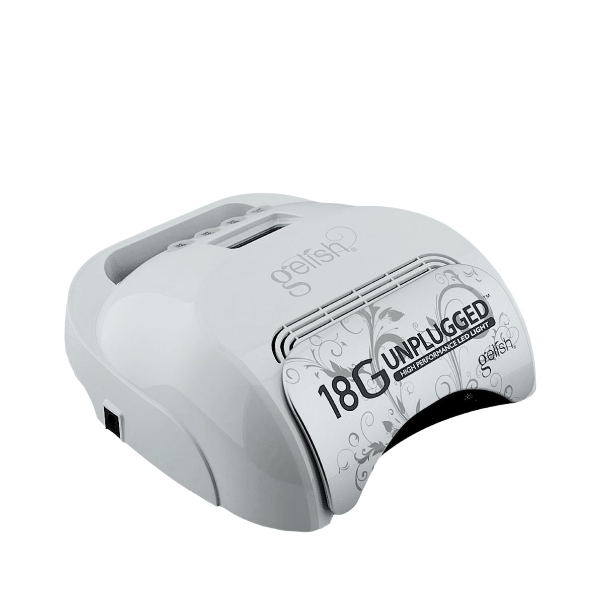 Gelish 18G Plus LED Lamp Unplugged - Side View