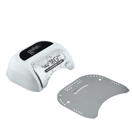 Gelish 18G Plus LED Lamp With Comfort Cure - Lamp With Magnetic Tray