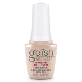 Gelish Brush On Builder Gel - Beige Nude 15ml 0.5oz Bottle