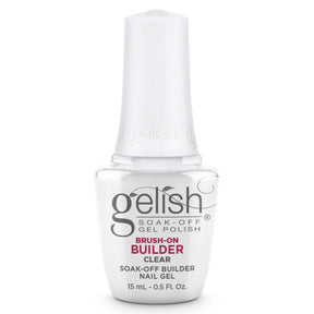 Gelish Brush On Builder Gel - Clear 15ml 0.5oz Bottle