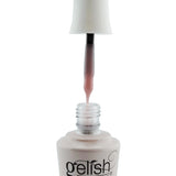 Gelish Brush On Builder Gel - Light Pink Nude 15ml 0.5oz Brush Showing Colour