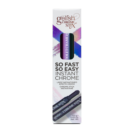 Gelish Chrome Stix - Violet Chameleon Box Front View