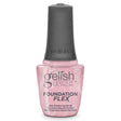Gelish Foundation Flex Rubber Base Gel -  Light Nude 15ml 0.5oz Bottle