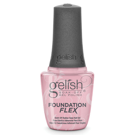 Gelish Foundation Flex Rubber Base Gel -  Light Nude 15ml 0.5oz Bottle