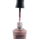 Gelish Foundation Flex Rubber Base Gel -  Light Nude 15ml 0.5oz Brush Showing Colour