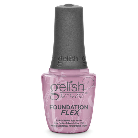 Gelish Foundation Flex Rubber Base Gel -  Light Pink 15ml 0.5oz Bottle