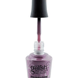 Gelish Foundation Flex Rubber Base Gel -  Light Pink 15ml 0.5oz Brush Showing Colour