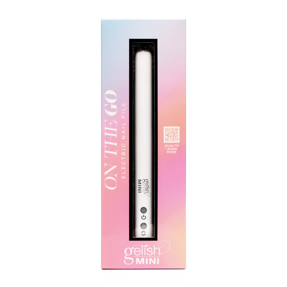 Gelish Mini On The Go Portable Electric Nail File Machine Package Front View