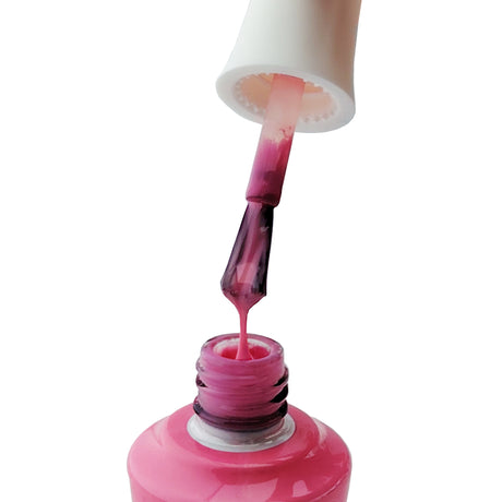Gelish Soft Gel Nail Tips Starter Intro Kit - Short Round - Go Girl Gelish Polish 9ml 