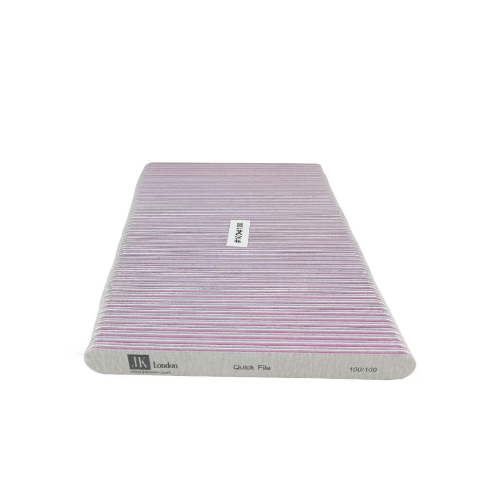 JK London Quick File Straight 100-100 Pack of 50pcs 