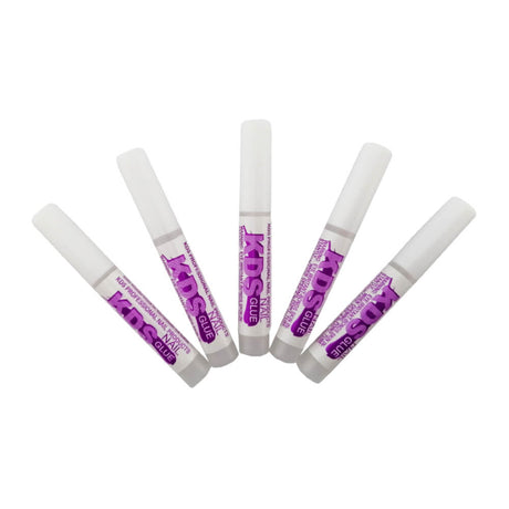 KDS Adhesive Nail Tips Glue 5 Single Sticks