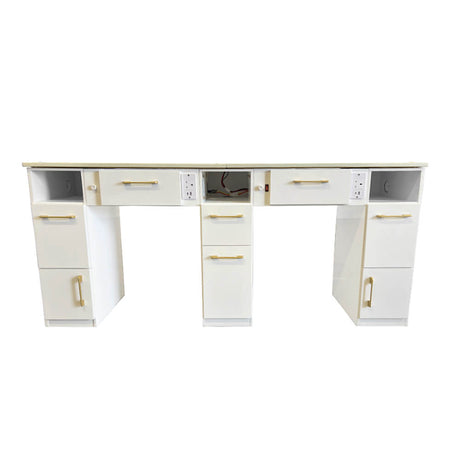 Keo Solar Gold Double Manicure Nail Table Back View