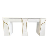 Keo Solar Gold Double Manicure Nail Table Front View