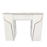 Keo Solar Gold Single Manicure Nail Table Front View