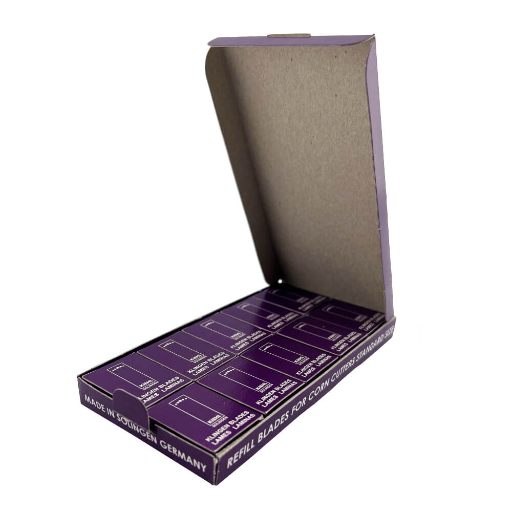 Kiehl Solingen Callus Corn Blade Refill 100pcs Opened Pack
