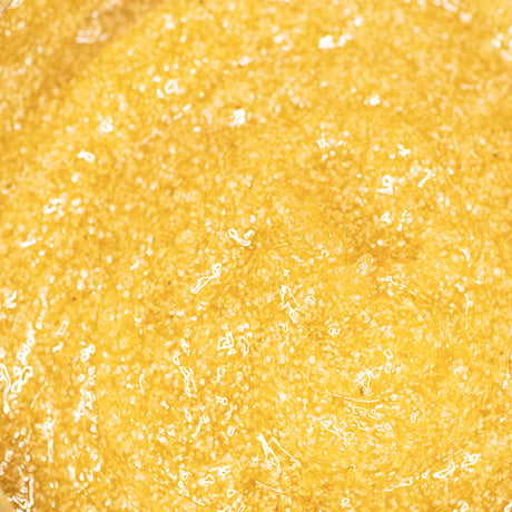 La Palm Honey Extreme Sugar Scrub (4 gallon) Bucket - Sweet Orange Content Close Up