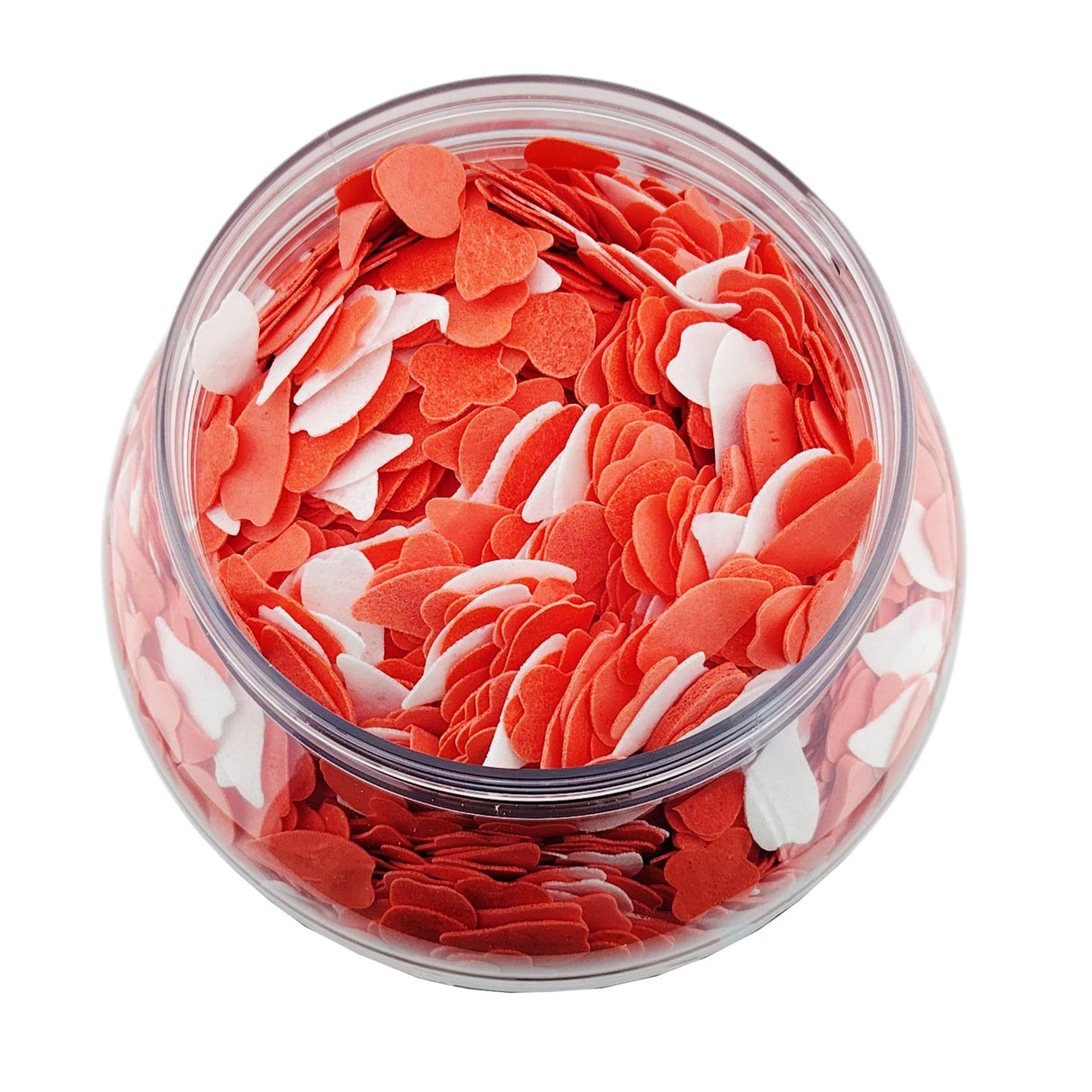 La Palm VolcanoSpa Dry Bath Soap Flowers (gallon) Bottle - Orange No.5 Content Close Up