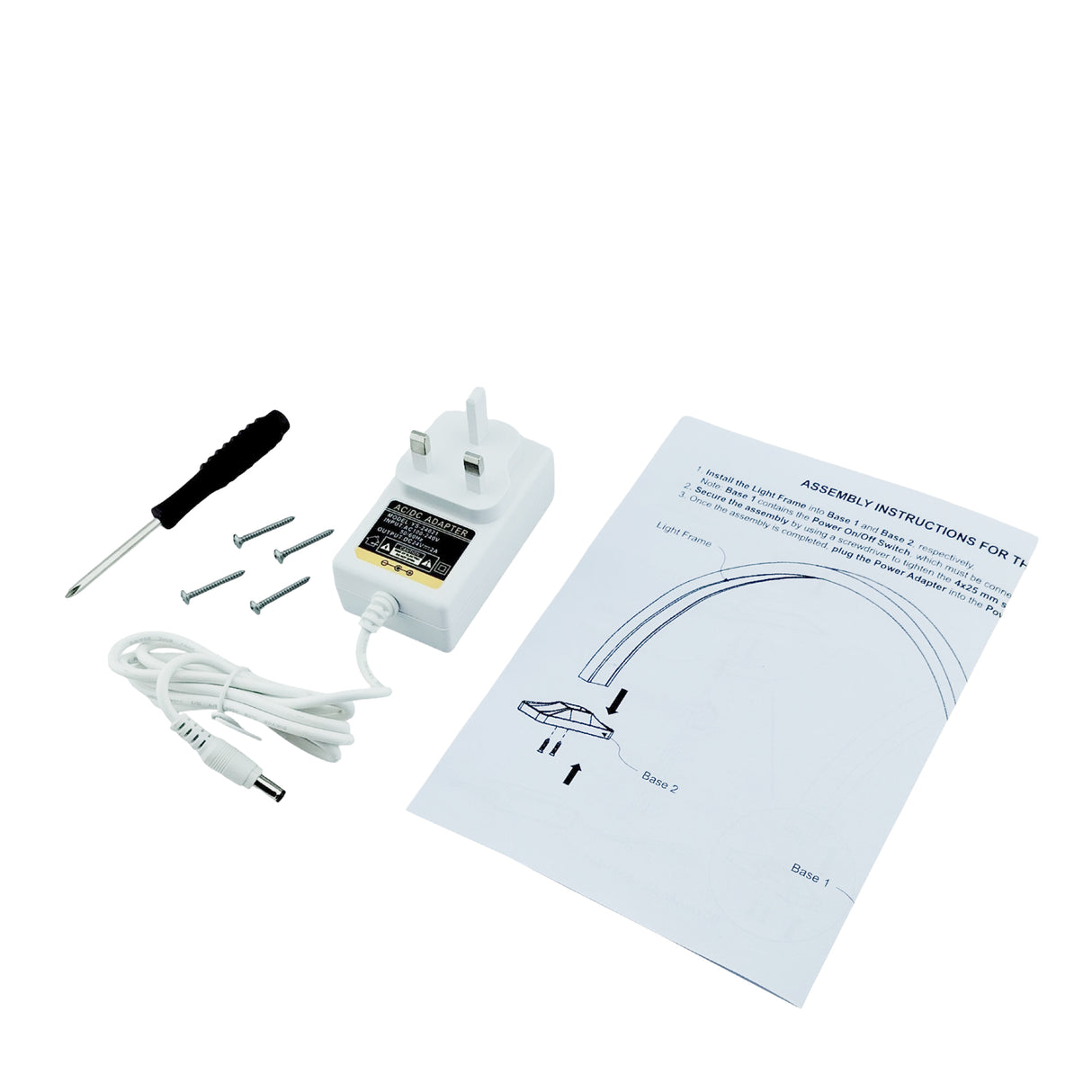 Lexor Half Moon Desktop LED Light Lamp Content View