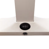 Lexor Half Moon Desktop LED Light Lamp Control Panel and Socket View