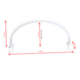 Lexor Half Moon Desktop LED Light Lamp Product Dimensions