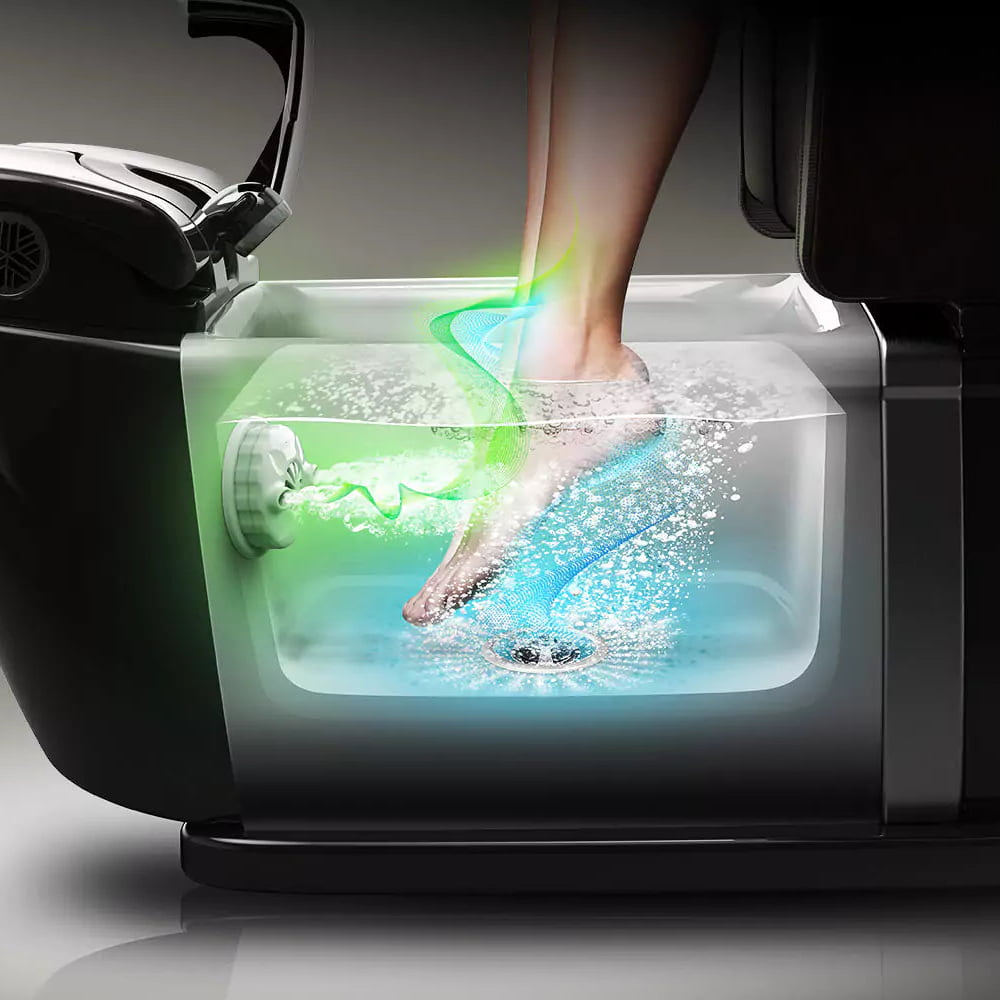 Lexor Mystique Salon Pedicure Spa Chair - DUAL-JET Hydro-Massage System