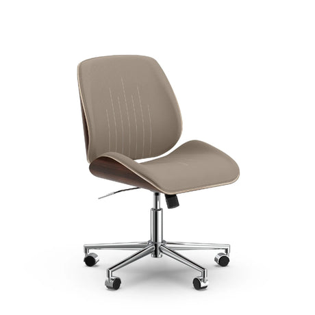 Lexor PRIVE Customer Chair 2.4 Claystone Front View 
