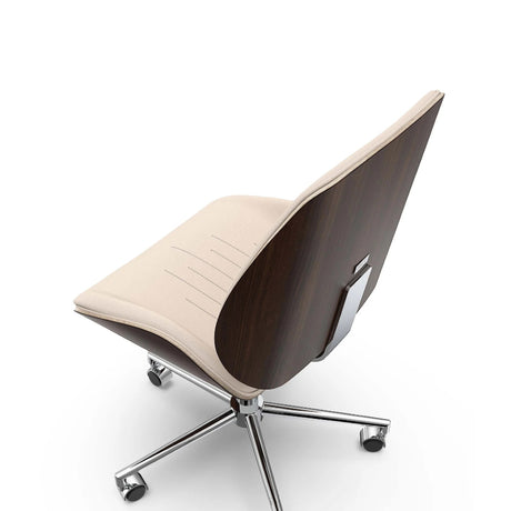 Lexor PRIVE Customer Chair 2.4 Ivory Back View 