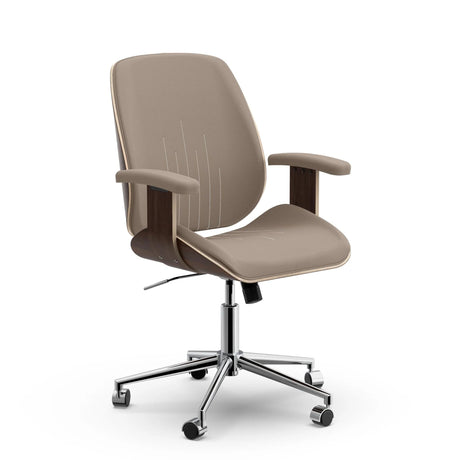 Lexor PRIVÉ Customer Chair 2.5 Claystone Front View