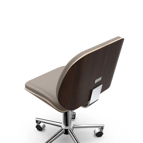 Lexor PRIVÉ Technician Manicure Chair 2.4 Claystone Colour Back View