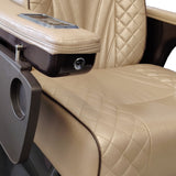 Lexor PSD700 Salon Pedicure Spa Chair With Tray Closed and USB Charging Port