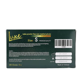 Luxe Disposable Latex Powder-Free Gloves Small Single Pack Back View