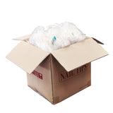 Luxe Natural Acrylic False Nail Tips Whole Box #0-10 - 1 Big Bag (100bag of 50pcs) Each Number