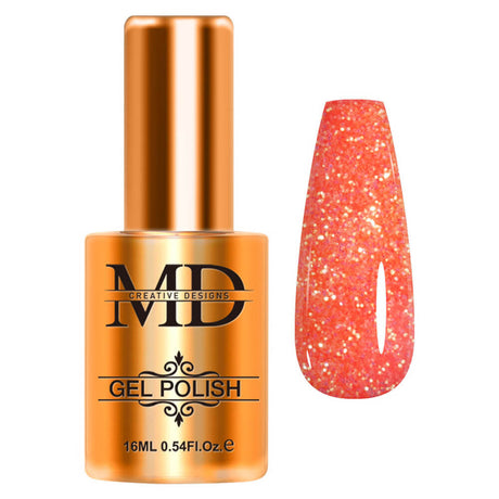 MD Nail Gel Polish Bottle With Colour Sample K24