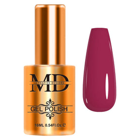 MD Nail Gel Polish Bottle With Colour Sample K33