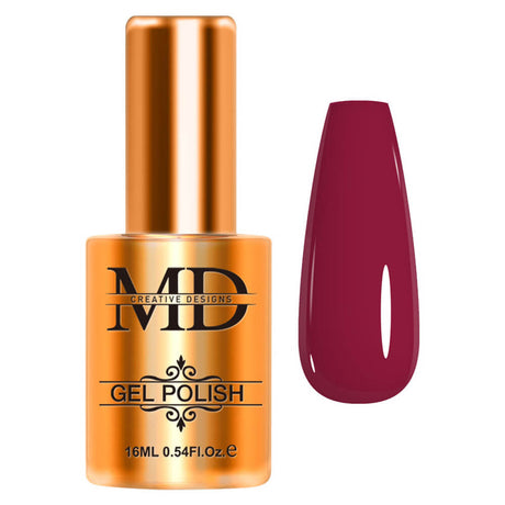 MD Nail Gel Polish Bottle With Colour Sample K34