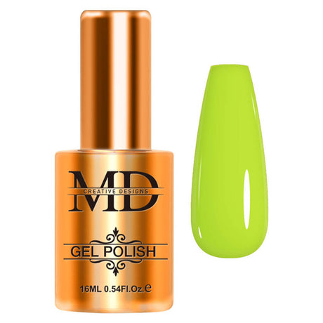 MD Nail Gel Polish Bottle With Colour Sample K67