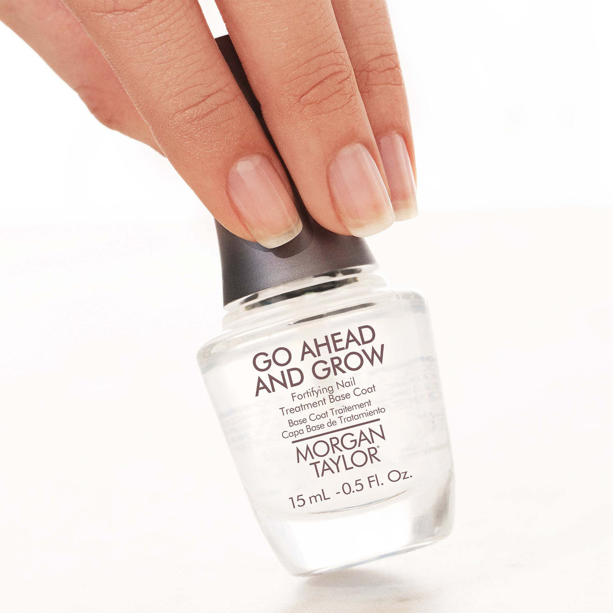Morgan Taylor Go Ahead And Grow Base Coat 15ml Life Photo