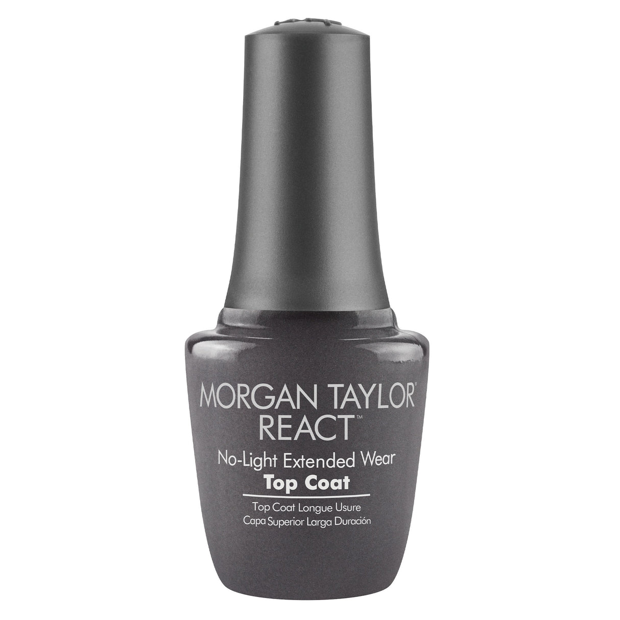 Morgan Taylor React Nail Polish Top Coat 15ml 0.5oz Bottle