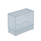 Nail Drill Bit Holder 10 Slots Closed Box Side View