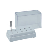 Nail Drill Bit Holder 10 Slots Demo Bits Opened View