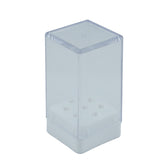 Nail Drill Bit Holder 7 Slots Closed Box Side View