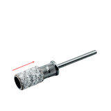 Nail Drill Bit Mandrel Silver Colour Demo View Of Sanding Band Fitting In 