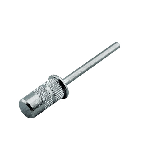Nail Drill Bit Mandrel Silver Colour Top View